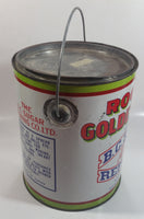 Vintage Rogers Syrup Golden Sugar Vancouver, B.C. Sugar Refinery 10lb 2L Tin Metal Can with Lid