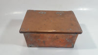 Antique Ewart GR VI King George VI Hinged Copper Metal Box