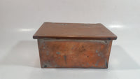 Antique Ewart GR VI King George VI Hinged Copper Metal Box