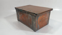 Antique Ewart GR VI King George VI Hinged Copper Metal Box