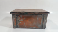 Antique Ewart GR VI King George VI Hinged Copper Metal Box