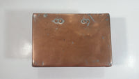 Antique Ewart GR VI King George VI Hinged Copper Metal Box