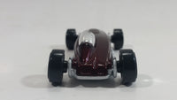 1999 Hot Wheels Street Raptor Maroon Dark Red Die Cast Toy Car - McDonald's Happy Meal 13/16