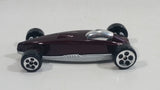 1999 Hot Wheels Street Raptor Maroon Dark Red Die Cast Toy Car - McDonald's Happy Meal 13/16