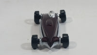 1999 Hot Wheels Street Raptor Maroon Dark Red Die Cast Toy Car - McDonald's Happy Meal 13/16