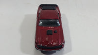 2007 Hot Wheels Mustang Mach I Dark Red Die Cast Toy Muscle Car Vehicle