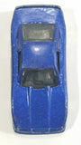 2007 Hot Wheels Mustang Cobra Metalflake Dark Blue Die Cast Toy Car Vehicle