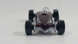 1999 Hot Wheels Street Raptor Maroon Dark Red Die Cast Toy Car - McDonald's Happy Meal 13/16