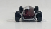 1999 Hot Wheels Street Raptor Maroon Dark Red Die Cast Toy Car - McDonald's Happy Meal 13/16