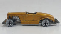 1983 Hot Wheels Auburn 852 Metalflake Gold Die Cast Toy Car Vehicle - WW - Malaysia