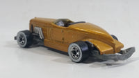 1983 Hot Wheels Auburn 852 Metalflake Gold Die Cast Toy Car Vehicle - WW - Malaysia