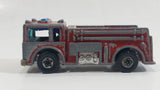 1982 Hot Wheels Fire Eater Red Fire Truck Die Cast Toy Car Vehicle - BW - Blue Lights - Hong Kong