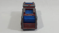 1982 Hot Wheels Fire Eater Red Fire Truck Die Cast Toy Car Vehicle - BW - Blue Lights - Hong Kong