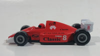 Unknown Brand Classic Power #8 Red Die Cast Toy Race Car Vehicle