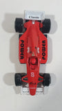 Unknown Brand Classic Power #8 Red Die Cast Toy Race Car Vehicle