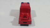 Rare Version 2002 Matchbox Dennis Sabre Ladder Truck Red Die Cast Toy Car Emergency Vehicle