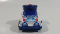 2004 Matchbox Highway Patrol Police Hat White and Blue Die Cast Toy Car Firefighting Rescue Emergency Vehicle