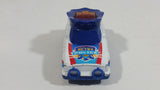 2004 Matchbox Highway Patrol Police Hat White and Blue Die Cast Toy Car Firefighting Rescue Emergency Vehicle