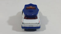 2004 Matchbox Highway Patrol Police Hat White and Blue Die Cast Toy Car Firefighting Rescue Emergency Vehicle