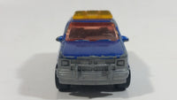 2004 Matchbox Hero City Metro Police '97 Chevy Tahoe Blue Die Cast Toy SUV Car Vehicle