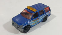 2004 Matchbox Hero City Metro Police '97 Chevy Tahoe Blue Die Cast Toy SUV Car Vehicle