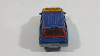 2004 Matchbox Hero City Metro Police '97 Chevy Tahoe Blue Die Cast Toy SUV Car Vehicle