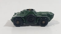 Vintage 1959 MOKO Lesney No. 61 Ferret Scout Car Army Green Die Cast Toy Car Military Tank Vehicle - Made in England