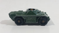 Vintage 1959 MOKO Lesney No. 61 Ferret Scout Car Army Green Die Cast Toy Car Military Tank Vehicle - Made in England