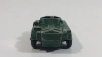 Vintage 1959 MOKO Lesney No. 61 Ferret Scout Car Army Green Die Cast Toy Car Military Tank Vehicle - Made in England