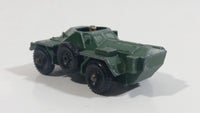 Vintage 1959 MOKO Lesney No. 61 Ferret Scout Car Army Green Die Cast Toy Car Military Tank Vehicle - Made in England