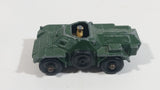 Vintage 1959 MOKO Lesney No. 61 Ferret Scout Car Army Green Die Cast Toy Car Military Tank Vehicle - Made in England