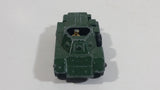 Vintage 1959 MOKO Lesney No. 61 Ferret Scout Car Army Green Die Cast Toy Car Military Tank Vehicle - Made in England