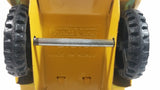 Vintage Bandai Line B.O.S. Tow Truck Yellow Pressed Steel Toy Car Vehicle Made in Korea
