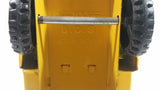 Vintage Bandai Line B.O.S. Tow Truck Yellow Pressed Steel Toy Car Vehicle Made in Korea