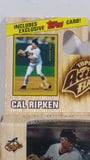 1999 Topps Action Flats MLB Major League Baseball Series 1 Baltimore Orioles Player Cal Ripken Figure and Card New in Box