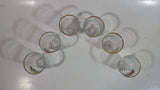 Vintage Six Car Shot Glass Set of Ford, Daimler, Austin, Wolseley, Morris, Roll's Royce Made in France