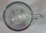 Vintage Budweiser Lager Beer 8" Tall Heavy Thick Glass Mug