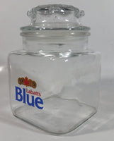 Rare Vintage Labatt's Blue Beer Glass Jar Canister