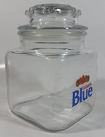 Rare Vintage Labatt's Blue Beer Glass Jar Canister