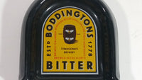 Rare Strangeways Brewery Boddingtons Bitter Ale Beer "Brewed in The North" Black Ash Tray Bar Pub Advertising Collectible