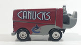 2004 / 05 Season Fleer White Rose Collectibles Vancouver Canucks NHL Ice Hockey Zamboni Die Cast Collectible Toy Ice Resurfacer