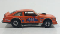 1979 Hot Wheels Flat Out 442 Orange Die Cast Toy Muscle Car Vehicle Hong Kong