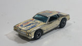 Vintage 1974 Hot Wheels Monte Carlo Stocker Gold Chrome Die Cast Toy Car Vehicle - Made in Hong Kong