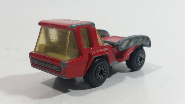 Vintage 1978 Lesney Matchbox Superfast No. 27 Skip Truck Red Die Cast Toy Dump Truck Vehicle