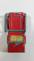 Vintage 1978 Lesney Matchbox Superfast No. 27 Skip Truck Red Die Cast Toy Dump Truck Vehicle