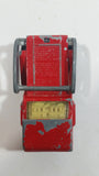 Vintage 1978 Lesney Matchbox Superfast No. 27 Skip Truck Red Die Cast Toy Dump Truck Vehicle