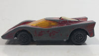 Vintage 1972 Lesney Matchbox Superfast No. 7 Hairy Hustler Crimson Pink Die Cast Toy Car Vehicle