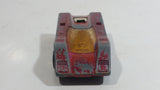 Vintage 1972 Lesney Matchbox Superfast No. 7 Hairy Hustler Crimson Pink Die Cast Toy Car Vehicle