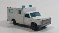 Vintage 1977 Lesney Matchbox Superfast Ambulance No. 41 White Die Cast Toy Car Vehicle