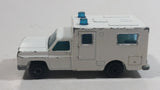 Vintage 1977 Lesney Matchbox Superfast Ambulance No. 41 White Die Cast Toy Car Vehicle